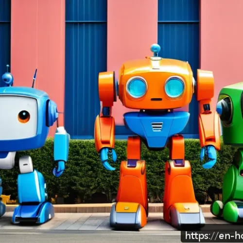 헬로카봇 팬들의 리뷰 영상 - A vibrant scene featuring Hello Carbot characters in mid-transformation, showcasing sleek, colorful ...